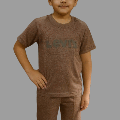 Levi’s Original Brown Casual Outfit for Boys