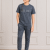 Boys Grey Sports Summer Co-Ord Set | Trendy Kids Casual Wear 2026